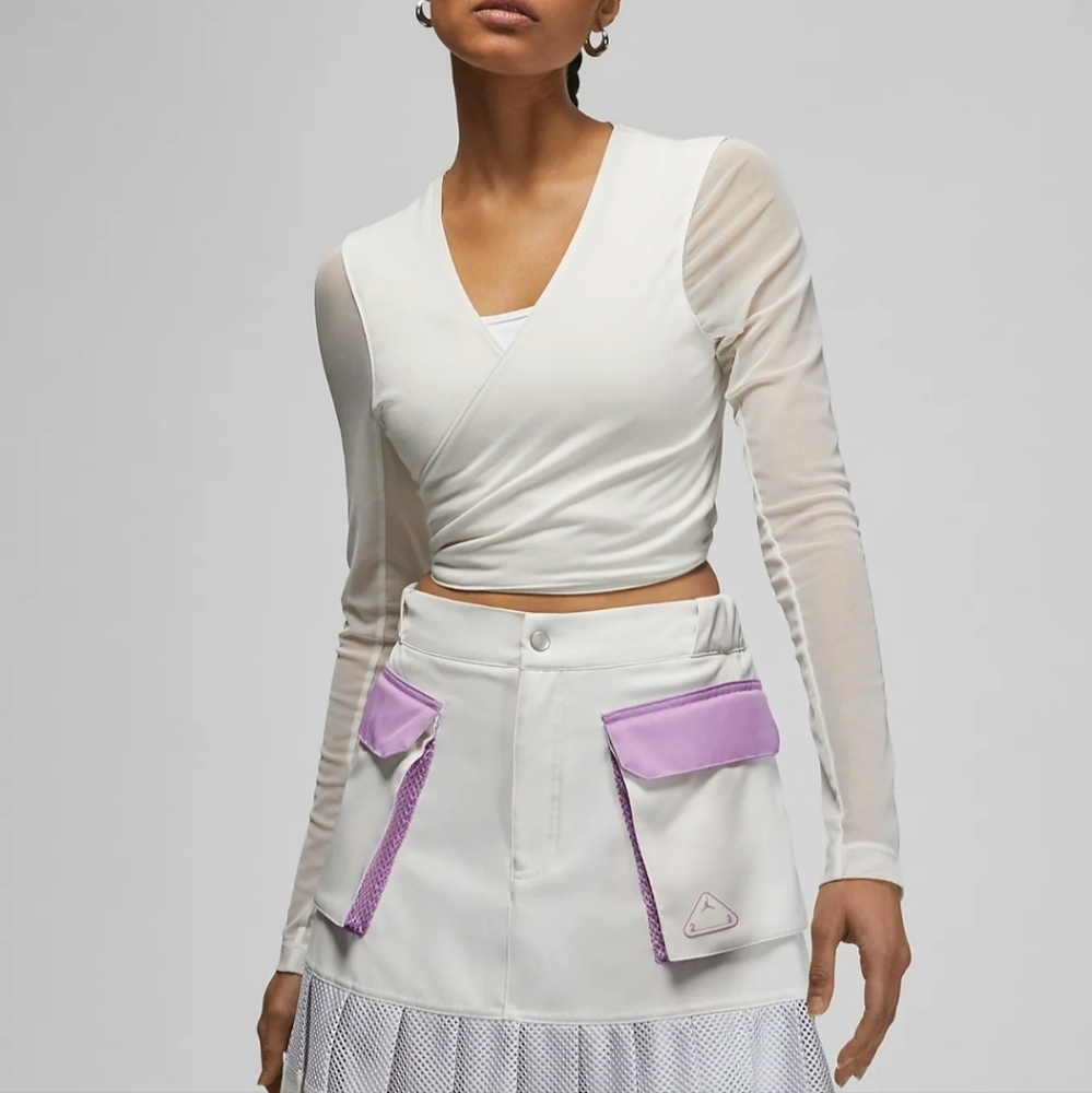 NWT Nike Jordan 23 Engineered Wrap Top Size XS